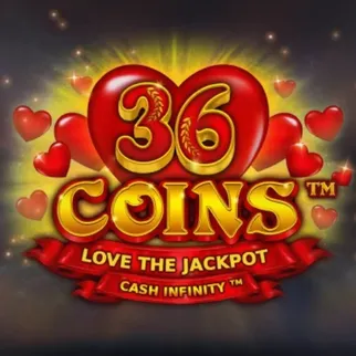 36 Coins machine à sous du Vegasino Casino